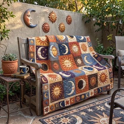 Bohemian Celestial Harmony WN2606004CL Quilt