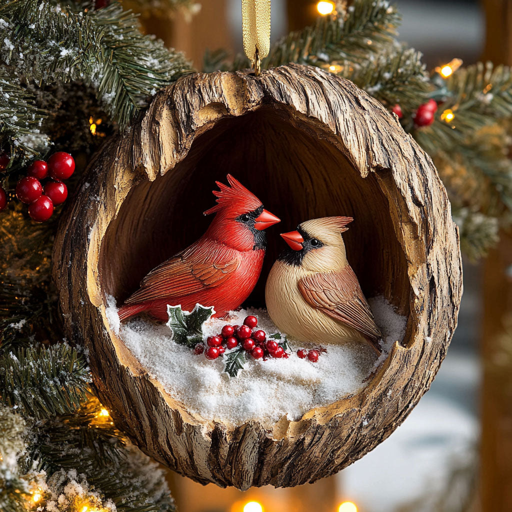 Cardinal Spirit CW2010017CL Christmas Ornament