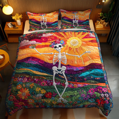 Hippie Skeleton WN1003094CL Duvet Cover Set