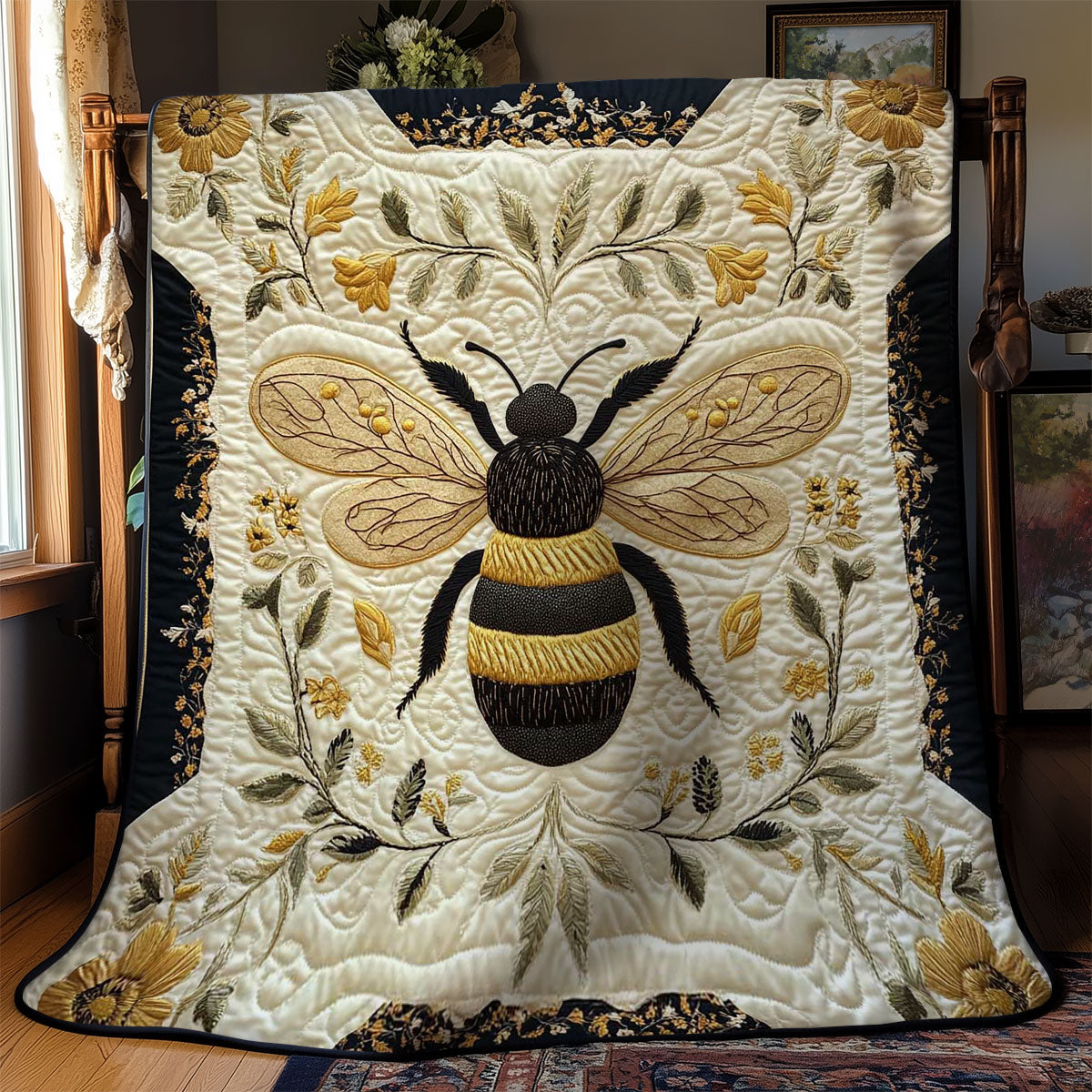 Bee Blossom WN1203016CL Quilt