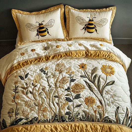 Golden Bee Garden WN2403040CL Duvet Cover Set