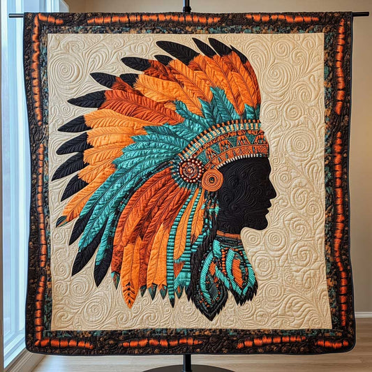 Headdress Native American WP2101015CL Quilt