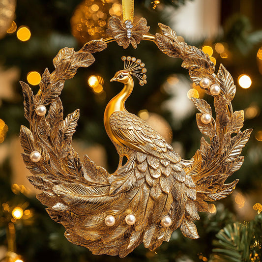 Royal Peacock CW2711059CL Christmas Ornament