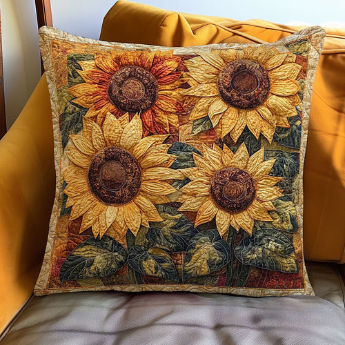 Sunflower Harvest WN1302066CL Quilt Pillow Case