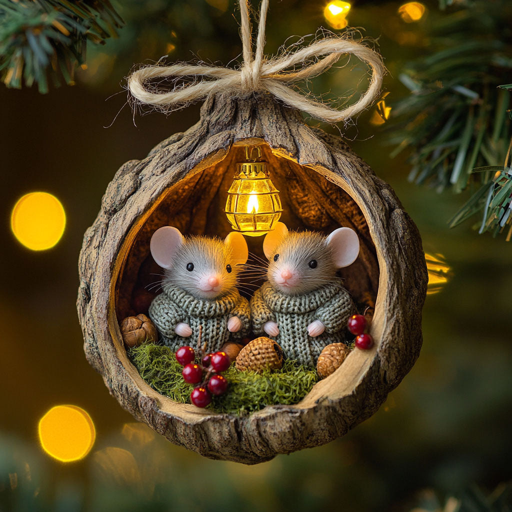 Mouse Holiday Magic WN2411058CL Christmas Ornament