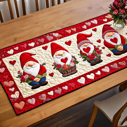 Cupid Gnomes CP1201024CL Quilted Table Runner