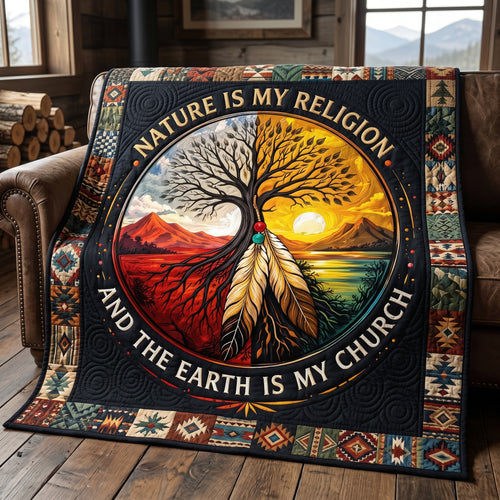 Nature Is My Religion XR0605009CL Quilt