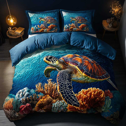 Mystic Turtle Realm WN1703105CL Duvet Cover Set