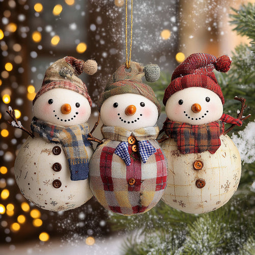 Snowman Warm Smiles WN0812115CL Christmas Ornament