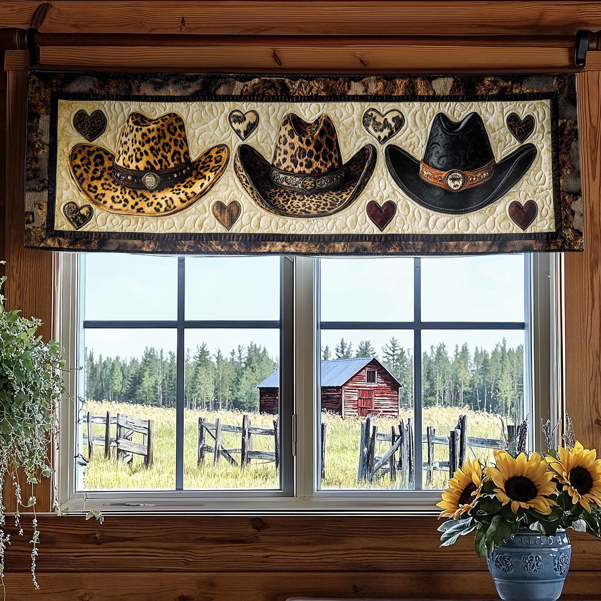 Heritage Cowboy Hat WN1505047CL Quilted Valance