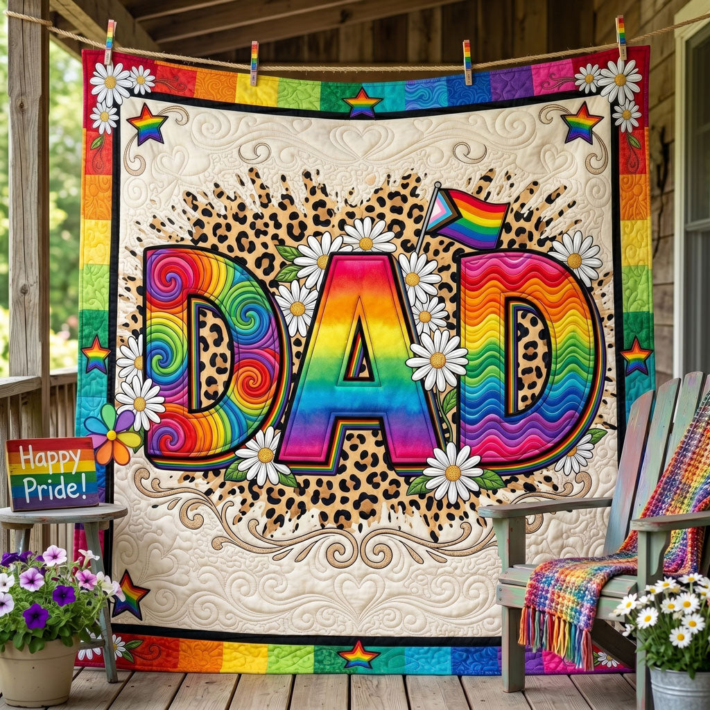 Colorful Pride Dad WN1206003CL Quilt