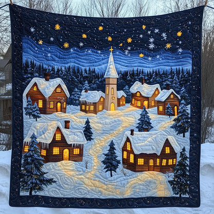 A Small Christmas Village LT2509002CL Quilt