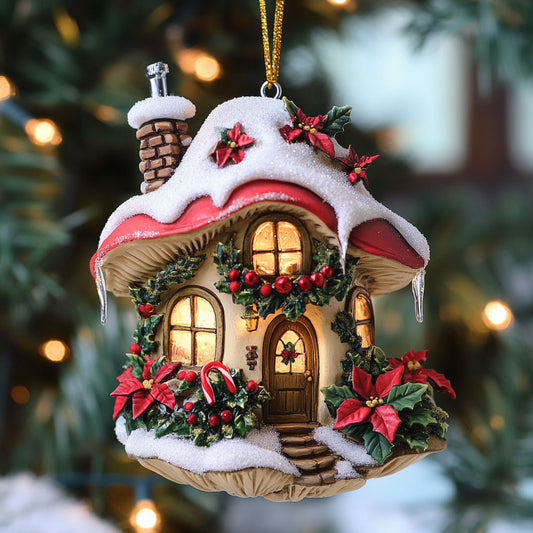 Fairy Night Mushroom WN2310019CL Christmas Ornament