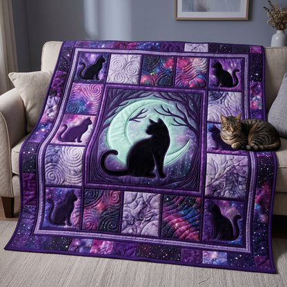 Night Black Cat XR0405005CL Quilt