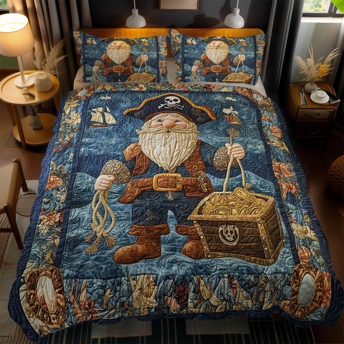 Pirate Gnome Adventures WN0901095CL Duvet Cover Set