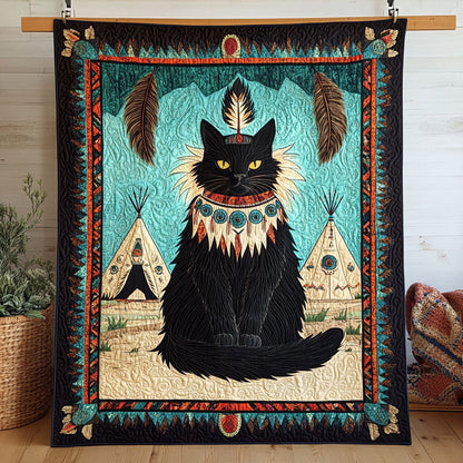Native Cat Charm CW1201045CL Quilt