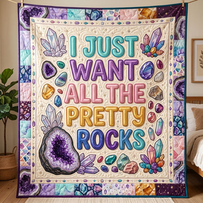 Pretty Rocks Paradise WN0705022CL Quilt