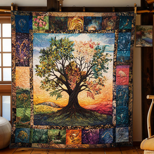 Luminous Tree Of Life WN0301021CL Quilt