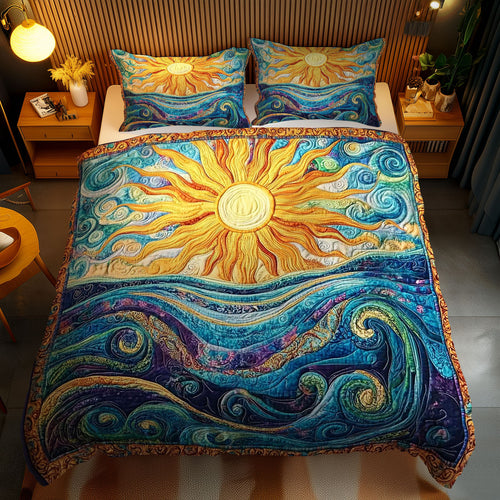 Sunlit Waves WN1203124CL Duvet Cover Set