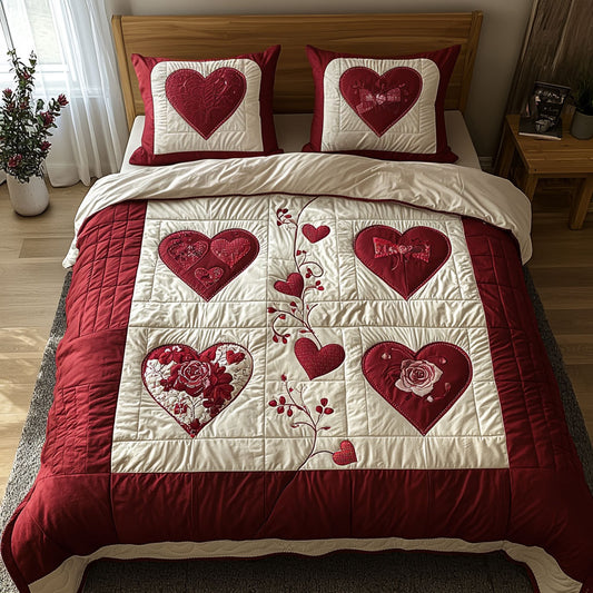 Love Heart QA1201031CL Duvet Cover Set