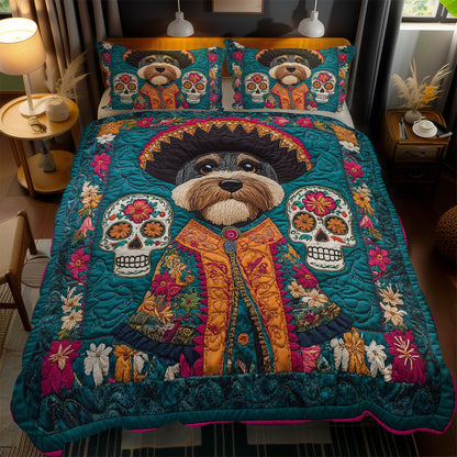 Schnauzer Sombrero Delight WN0302078CL Duvet Cover Set