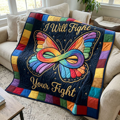 Infinity Strength Butterfly Support WN2404009CL Quilt