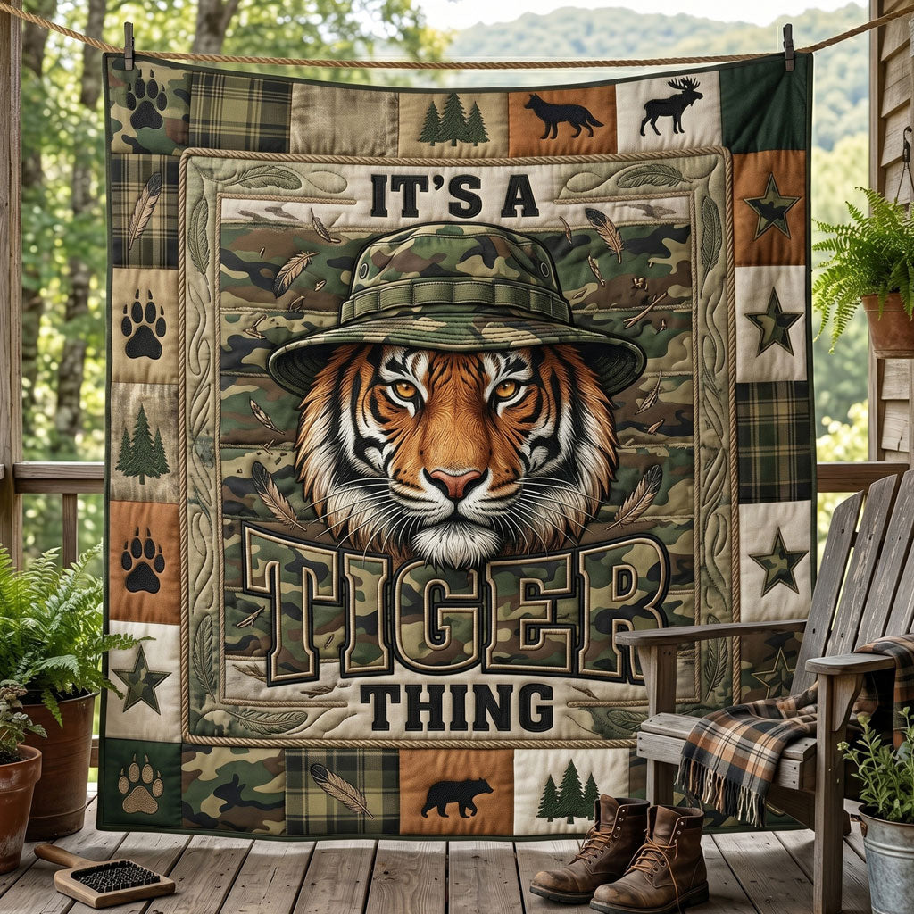 Wild Camo Tiger WN2305009CL Quilt