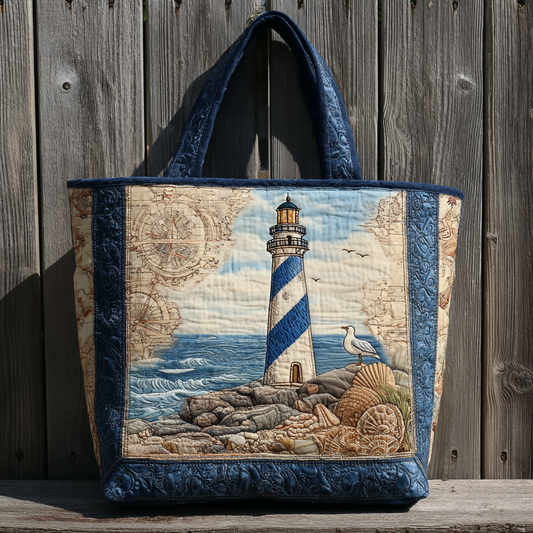Lighthouse XR0212040CL Quilted Tote Bag