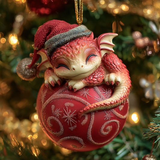 Bauble Dragon CP0612044CL Christmas Ornament
