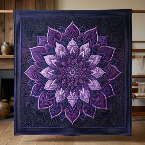 Royal Amethyst Petal WN0904043CL Quilt