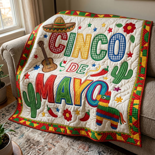 Cinco De Mayo Fiesta WN1804002CL Quilt