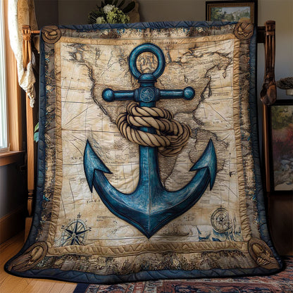 Treasure Anchor WN0602010CL Quilt