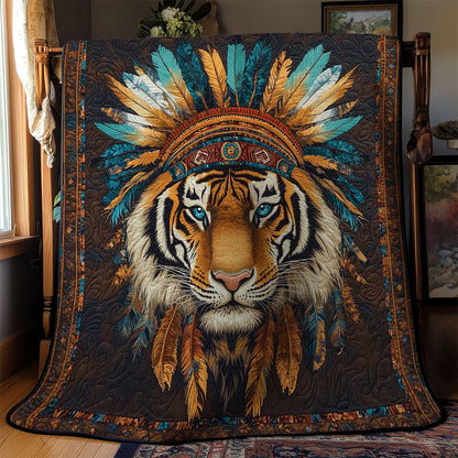 Tribal Tiger WN2201039CL Quilt