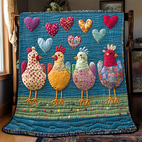 Prairie Poultry WP0603035CL Quilt