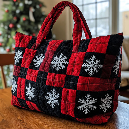 Snow Dream CW2509017CL Quilted Tote Bag