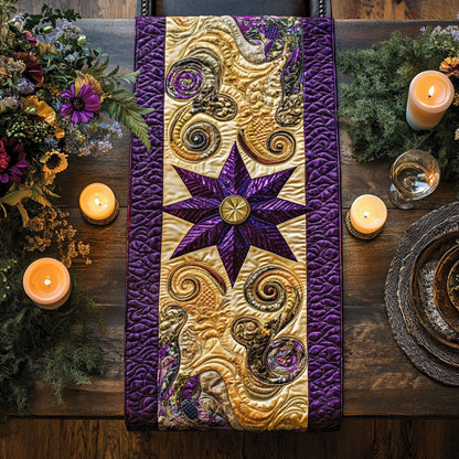 Star Bloom WN0707112CL Quilted Table Runner