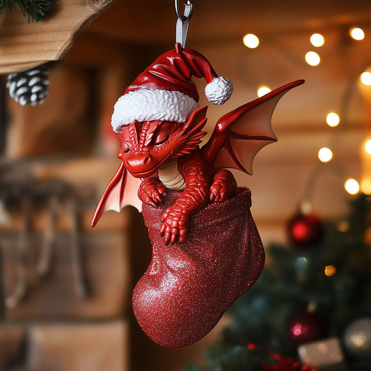 Baby Dragon Stocking LT2010002CL Christmas Ornament