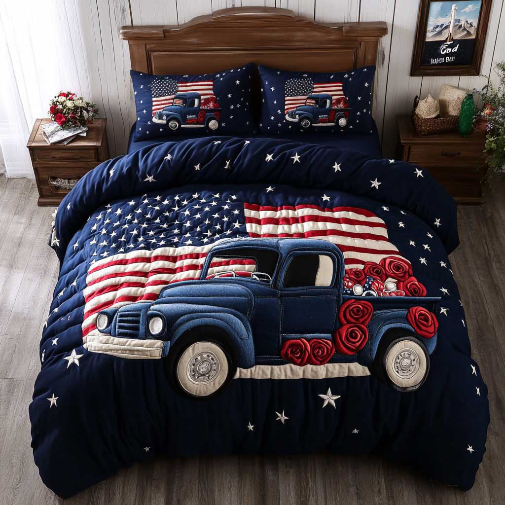 American Heart Memorial Day WN0204040CL Duvet Cover Set