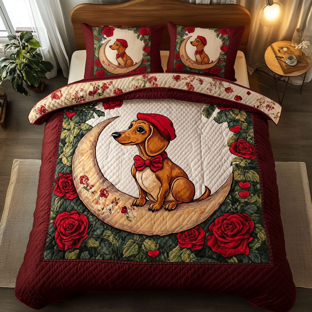 Bliss Dachshund WN1701006CL Duvet Cover Set
