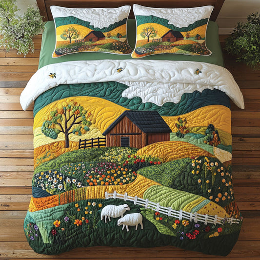 Country Barn CP0512073CL Duvet Cover Set
