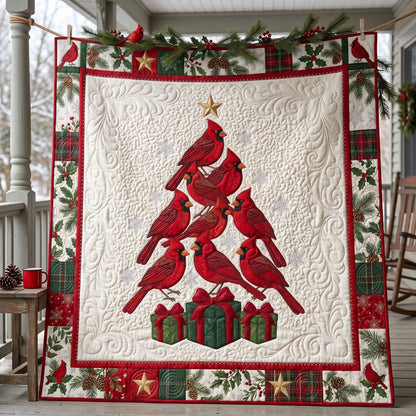 Cardinal Christmas Tree WN2706002CL Quilt