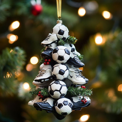 Football Pine CP2611131CL Christmas Ornament