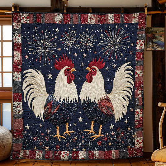 Vintage Rooster WN1702022CL Quilt