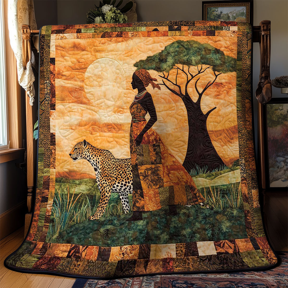 African Wild WN0803024CL Quilt