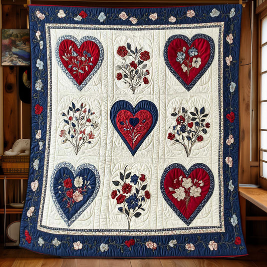 Heart Collection WP0802013CL Quilt