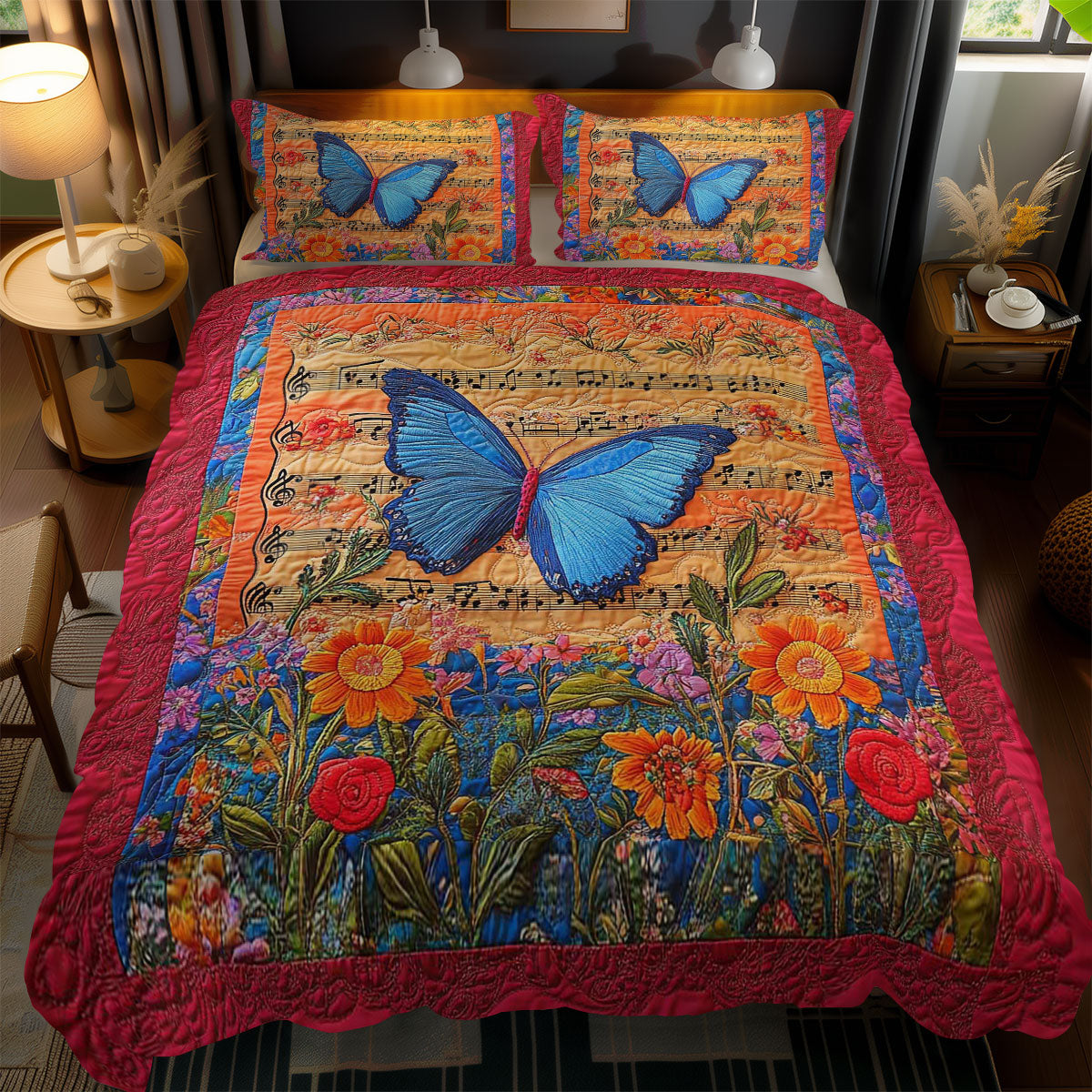 Symphony Of Butterfly WN0801104CL Duvet Cover Set