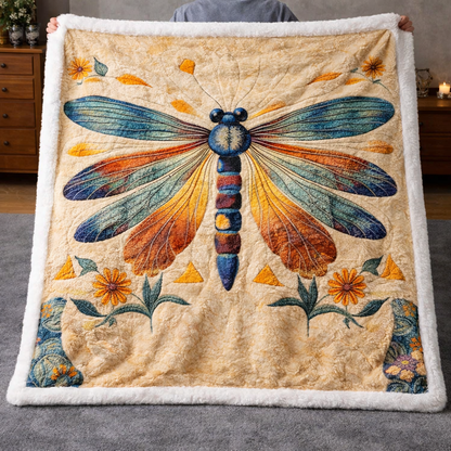 Free Dragonfly QA2901002CL Faux Fur Throw Blanket