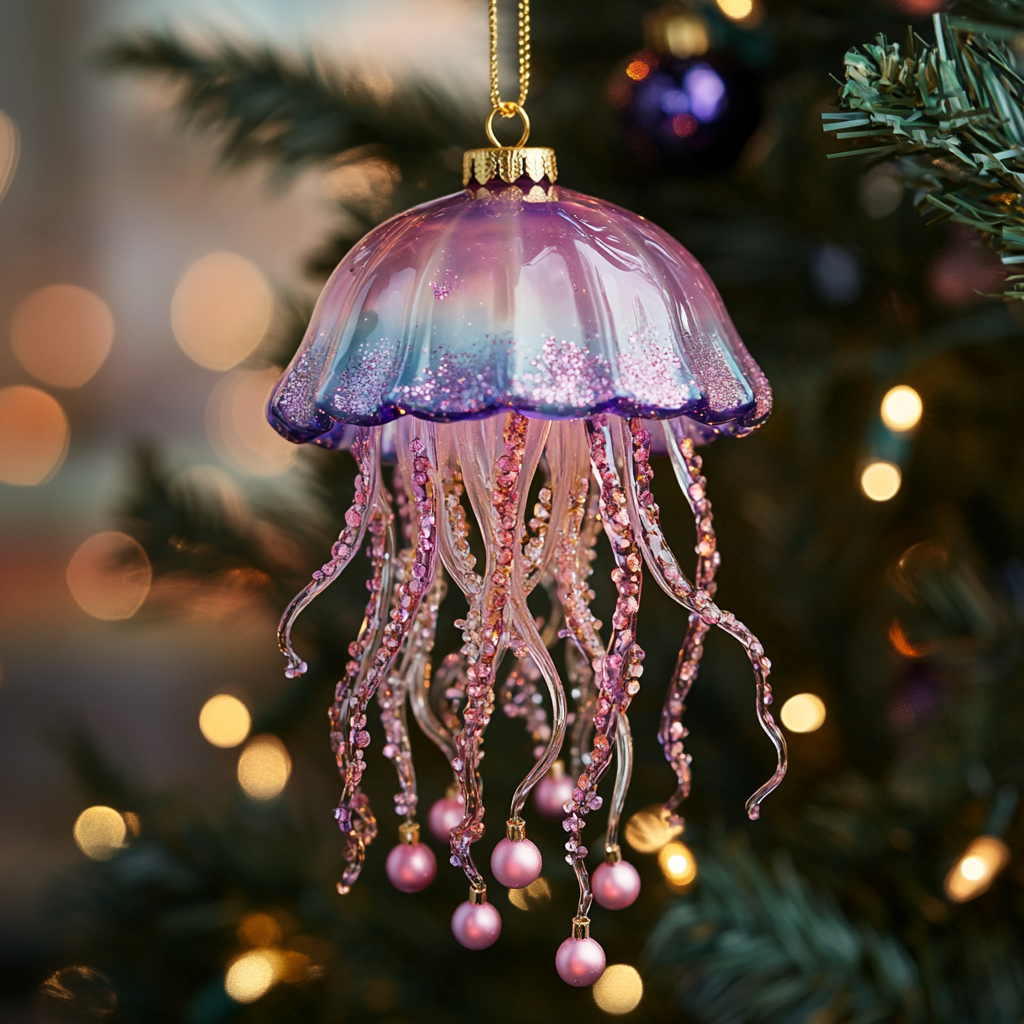 Coral Shimmer CP2811124CL Christmas Ornament