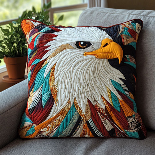 Eagle Native American CW1005038CL Quilt Pillow Case