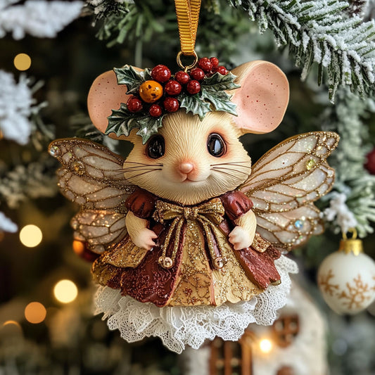 Fairy Mouse CW1511060CL Christmas Ornament